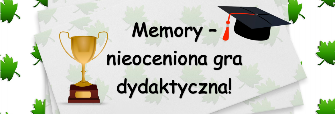 "Memory" - nieoceniona gra dydaktyczna!